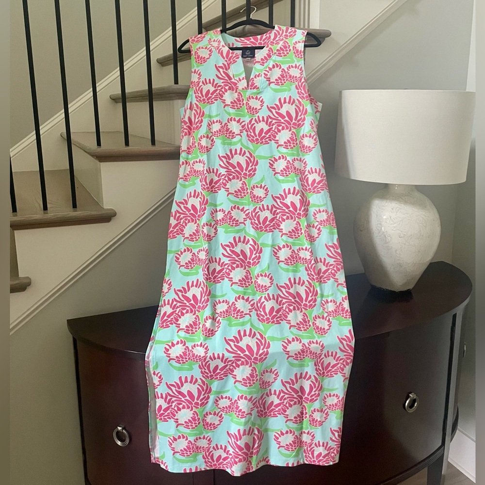 Sailor Sailor Lucille Maxi Dress Lotus Print UPF 50+
